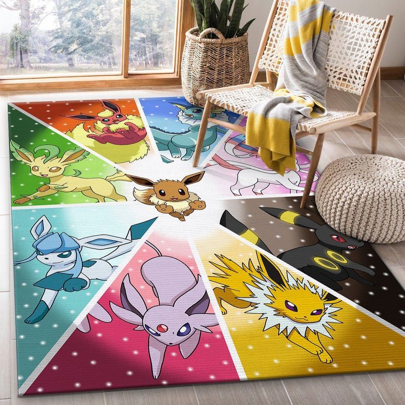 Eevee Pokemon Anime Movies Teppich