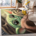 Baby Yoda Stars War Cute Teppich