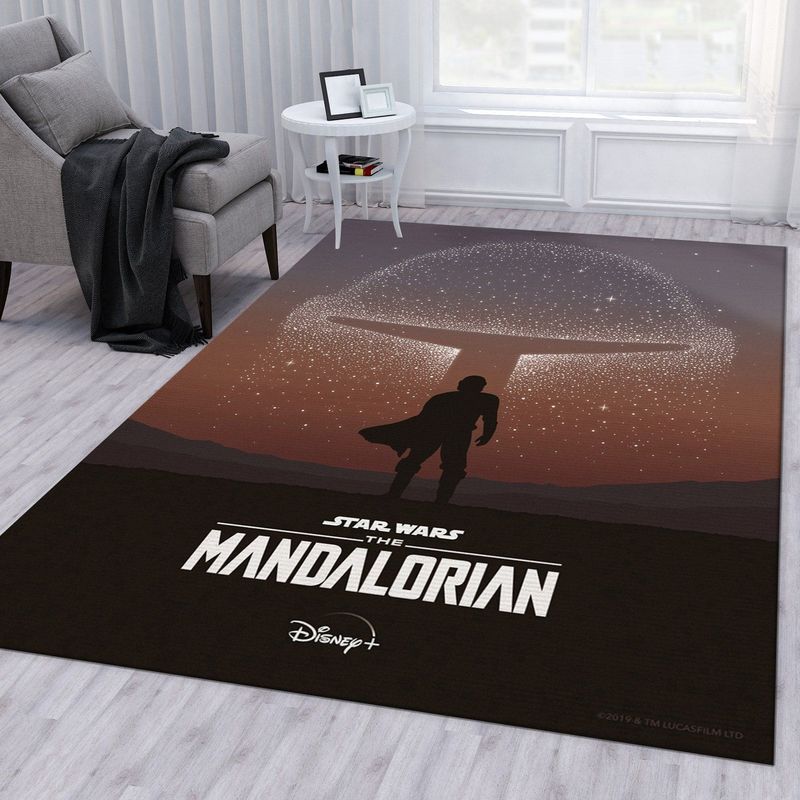 Mandalorian Baby Yoda Star Wars 55 Teppich