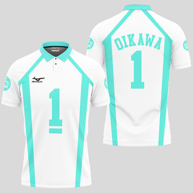 Tooru Oikawa Haikyuu Anime Poloshirt Haikyuu Individuelles