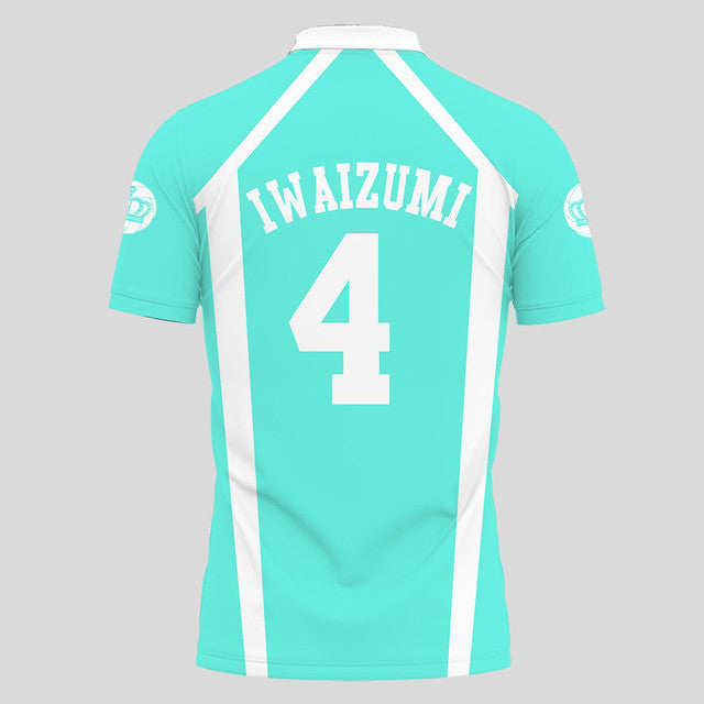 Hajime Iwaizumi Haikyuu Anime Poloshirt Haikyuu Individuelles