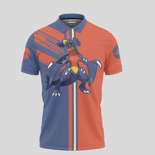 Anime Poloshirt Garchomp Pokémon Anime