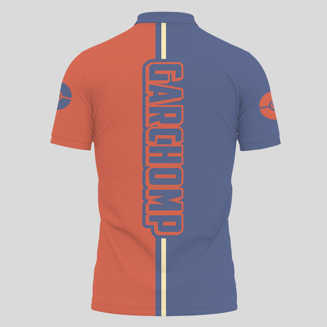 Anime Poloshirt Garchomp Pokémon Anime