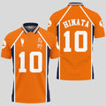 Shoyo Hinata Haikyuu Anime Poloshirt Haikyuu Individuelles