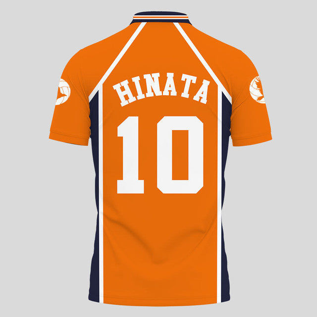Shoyo Hinata Haikyuu Anime Poloshirt Haikyuu Individuelles