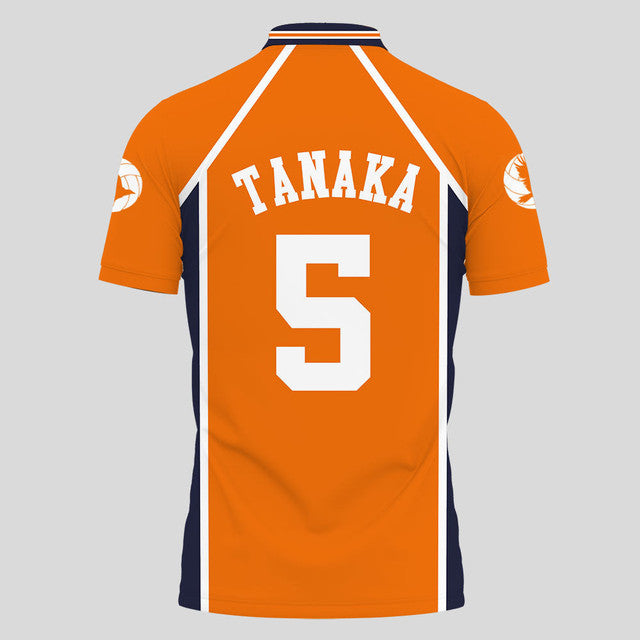 Ryunosuke Tanaka Haikyuu Anime Poloshirt Haikyuu Individuelles
