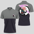 Goku Black Rose Anime Poloshirt Individuelles