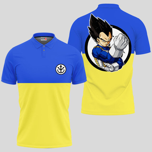 Anime Poloshirt Vegeta Dragon Ball Anime