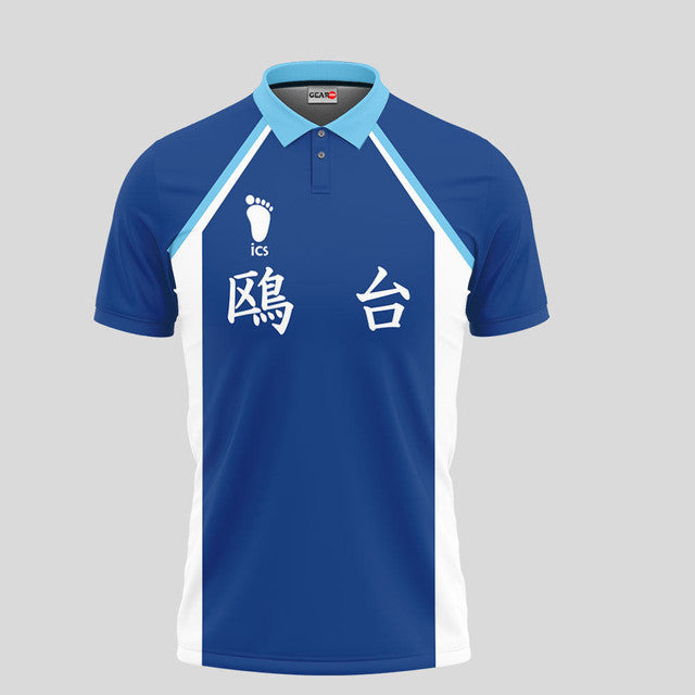 Kamomedai Haikyuu Anime Poloshirt Individuelles Haikyuu Anime
