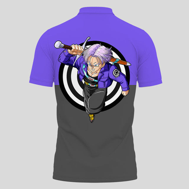 Anime Poloshirt Trunks Dragon Ball Anime