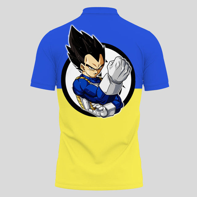Anime Poloshirt Vegeta Dragon Ball Anime