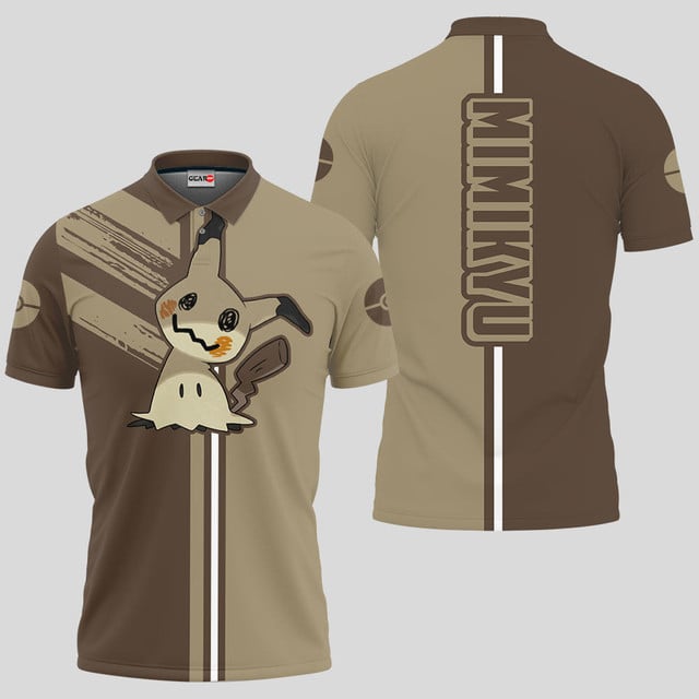 Anime Poloshirt Mimikyu Pokémon