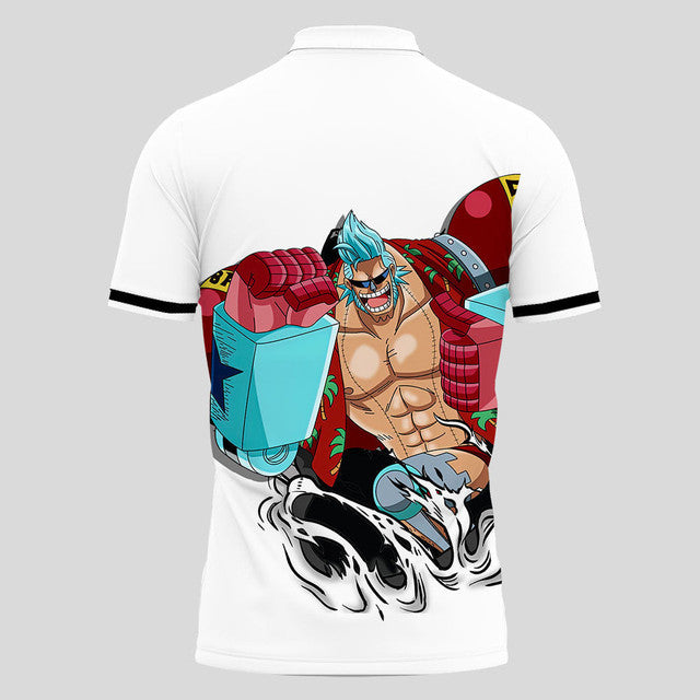 Anime Poloshirt Franky One Piece Anime