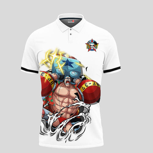 Anime Poloshirt Franky One Piece Anime