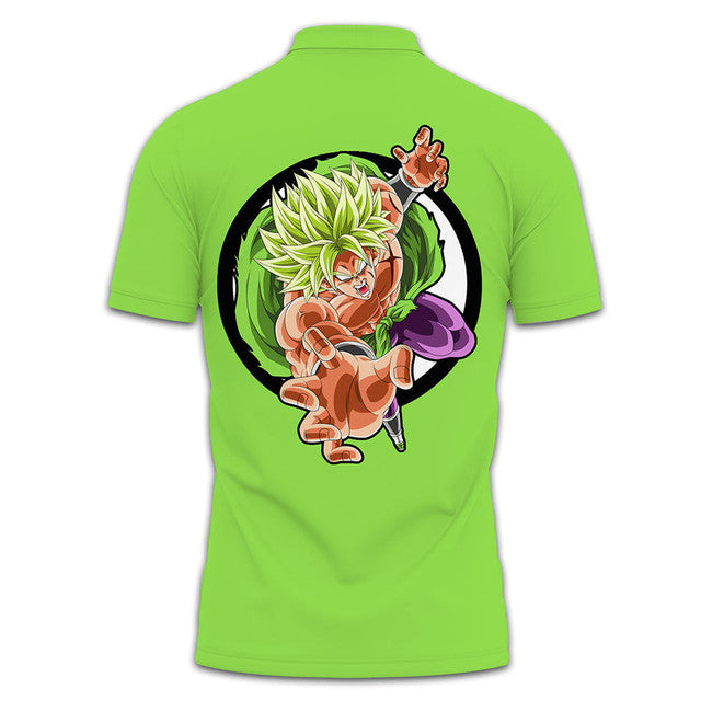 Anime Poloshirt Broly Dragon Ball Anime