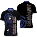 Anime Poloshirt Megumi Fushiguro Jujutsu Kaisen Anime