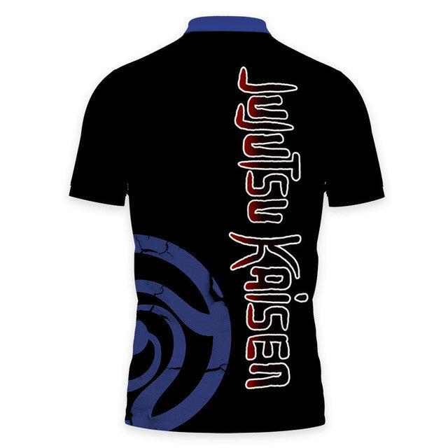 Anime Poloshirt Megumi Fushiguro Jujutsu Kaisen Anime