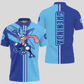Anime Poloshirt Greninja Pokémon Anime