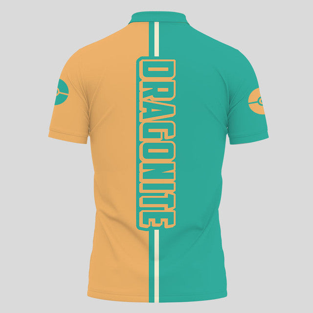 Anime Poloshirt Dragonite Pokémon Anime