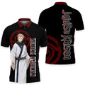 Anime Poloshirt Sukuna Jujutsu Kaisen Anime