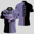 Anime Poloshirt Gengar Pokémon Anime
