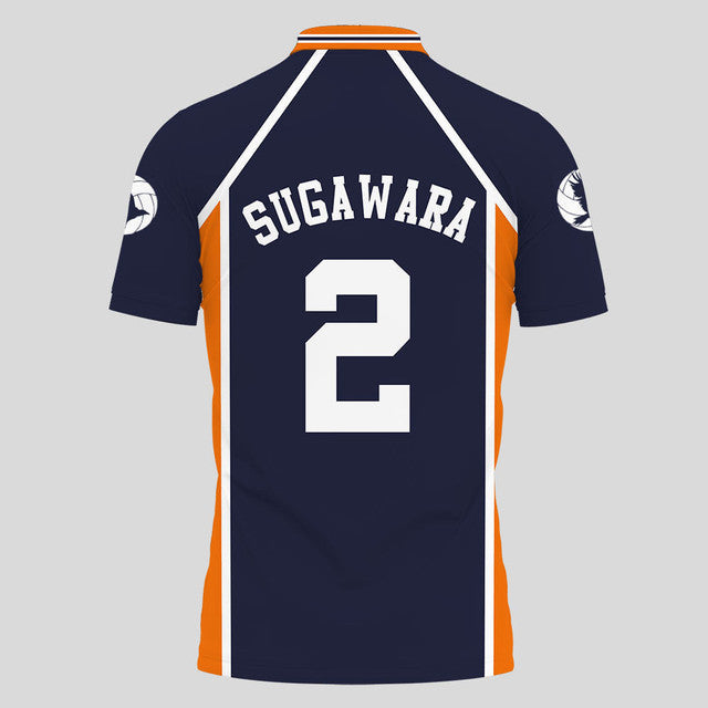 Koushi Sugawara Haikyuu Anime Poloshirt Haikyuu Individuelles