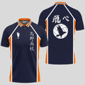 Anime Poloshirt Karasuno Haikyuu Anime