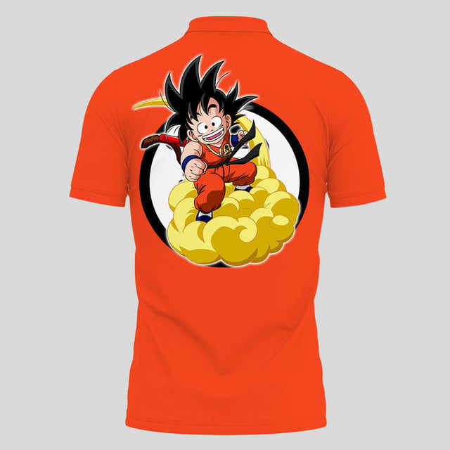 Anime Poloshirt Goku Kid Dragon Ball Anime
