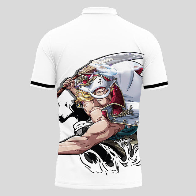 Edward Newgate Anime Poloshirt Cosplay Anime Fanartikel