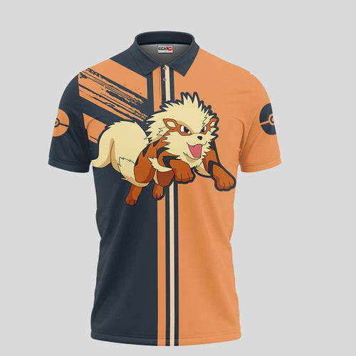 Anime Poloshirt Arcanine Pokémon Anime