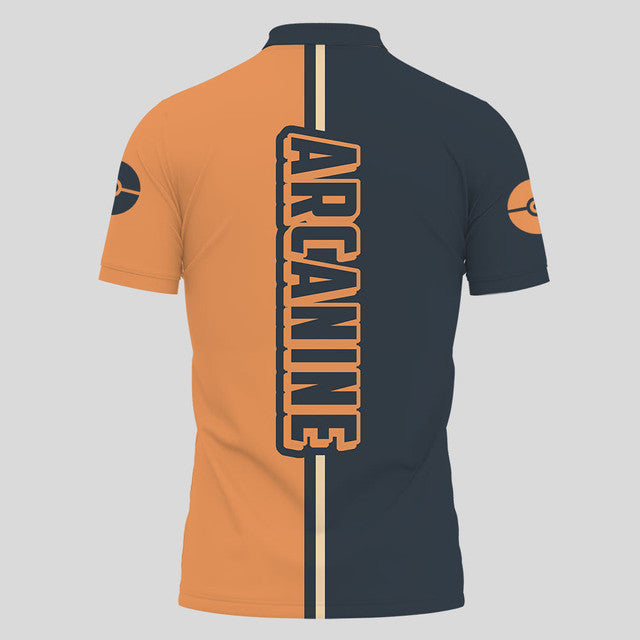 Anime Poloshirt Arcanine Pokémon Anime