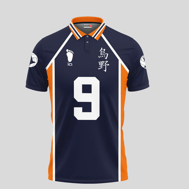 Tobio Kageyama Haikyuu Anime Poloshirt Haikyuu Individuelles