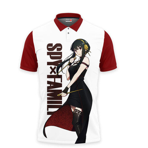 Anime Poloshirt Yor Forger Spy x Family Anime