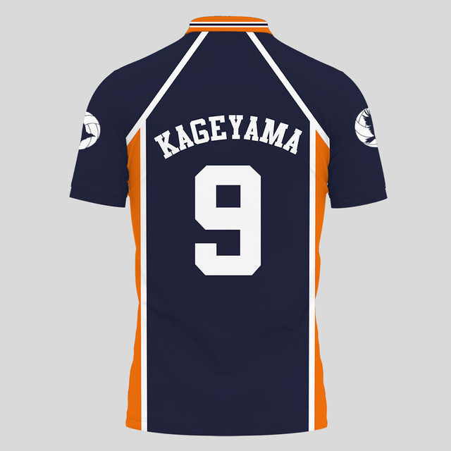 Tobio Kageyama Haikyuu Anime Poloshirt Haikyuu Individuelles