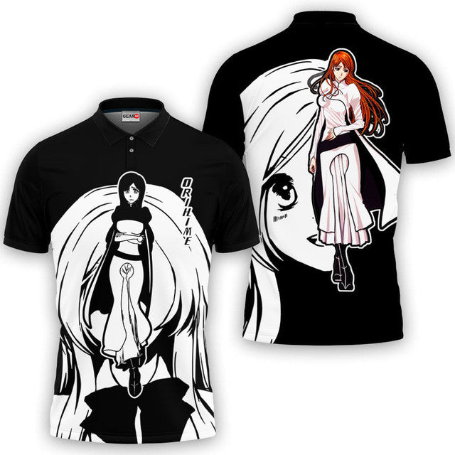 Orihime Inoue Anime Poloshirt Bleach Individuelles
