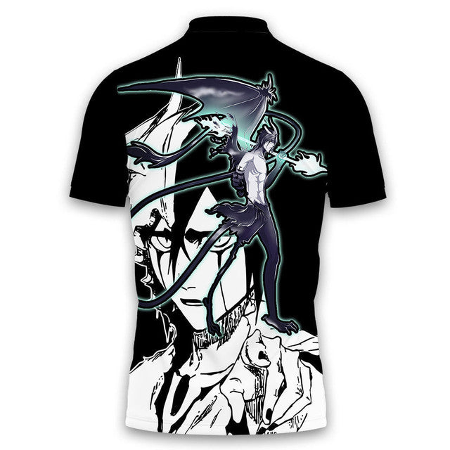 Ulquiorra Cifer Anime Poloshirt Bleach Individuelles