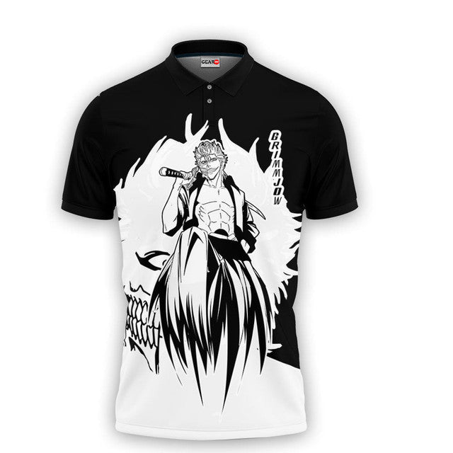 Grimmjow Jaegerjaquez Anime Poloshirt Bleach Individuelles