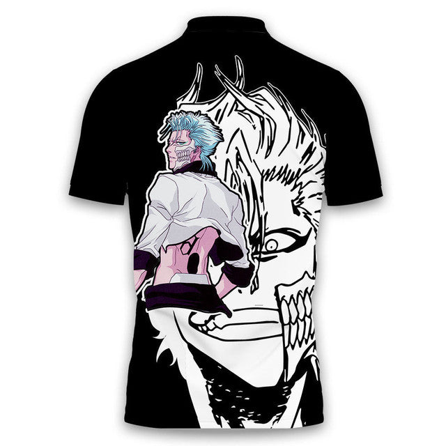 Grimmjow Jaegerjaquez Anime Poloshirt Bleach Individuelles