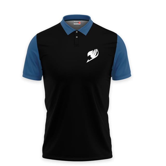 Anime Poloshirt Gray Fullbuster Fairy Tail Anime