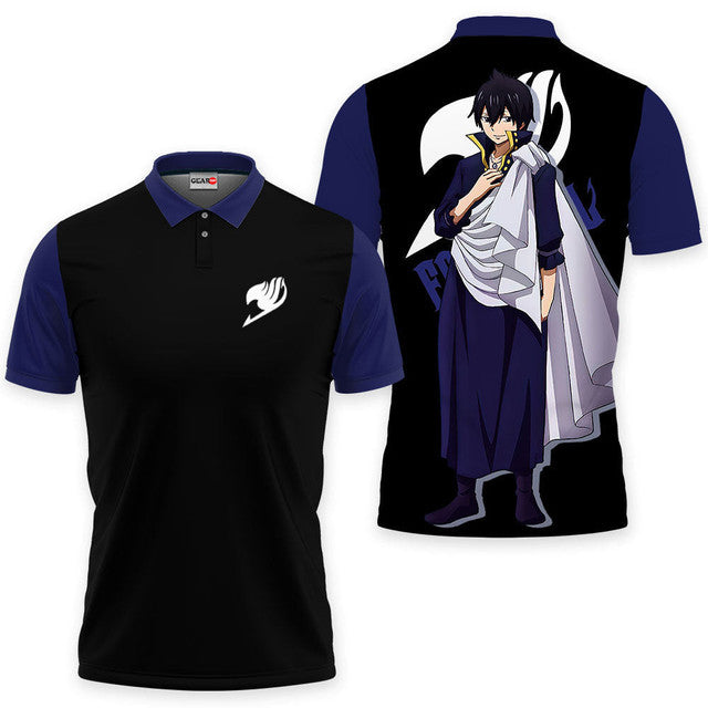 Anime Poloshirt Zeref Dragneel Fairy Tail Anime
