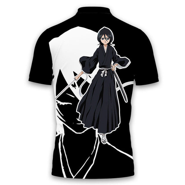 Rukia Kuchiki Anime Poloshirt Bleach Individuelles
