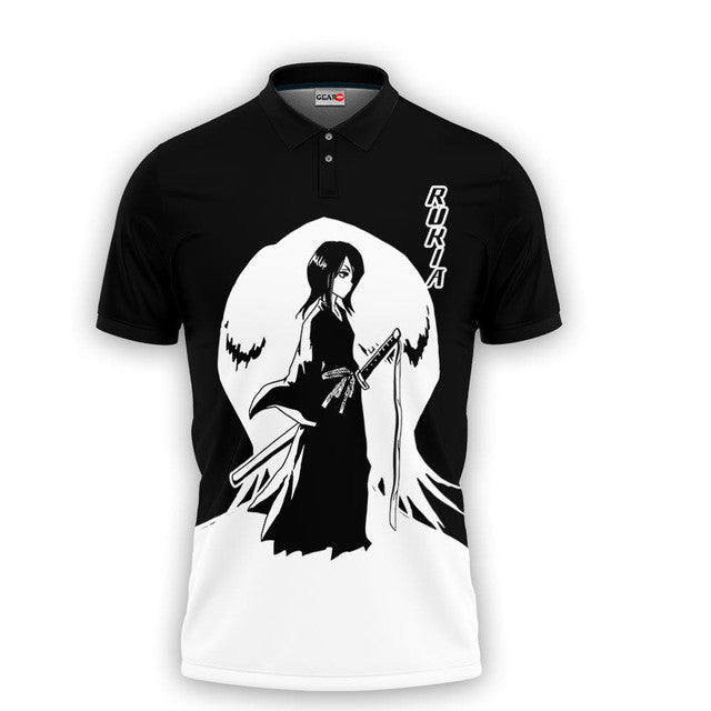 Rukia Kuchiki Anime Poloshirt Bleach Individuelles