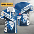 VfL Bochum 1848 Poloshirt Limitierte Edition mit individuellem Namen Blau