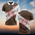 FC St. Pauli Poloshirt Sportliches Design Braun