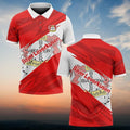 Bayer 04 Leverkusen Poloshirt Sportliches Design Rot