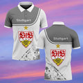 VfB Stuttgart Poloshirt Neue Edition Grau