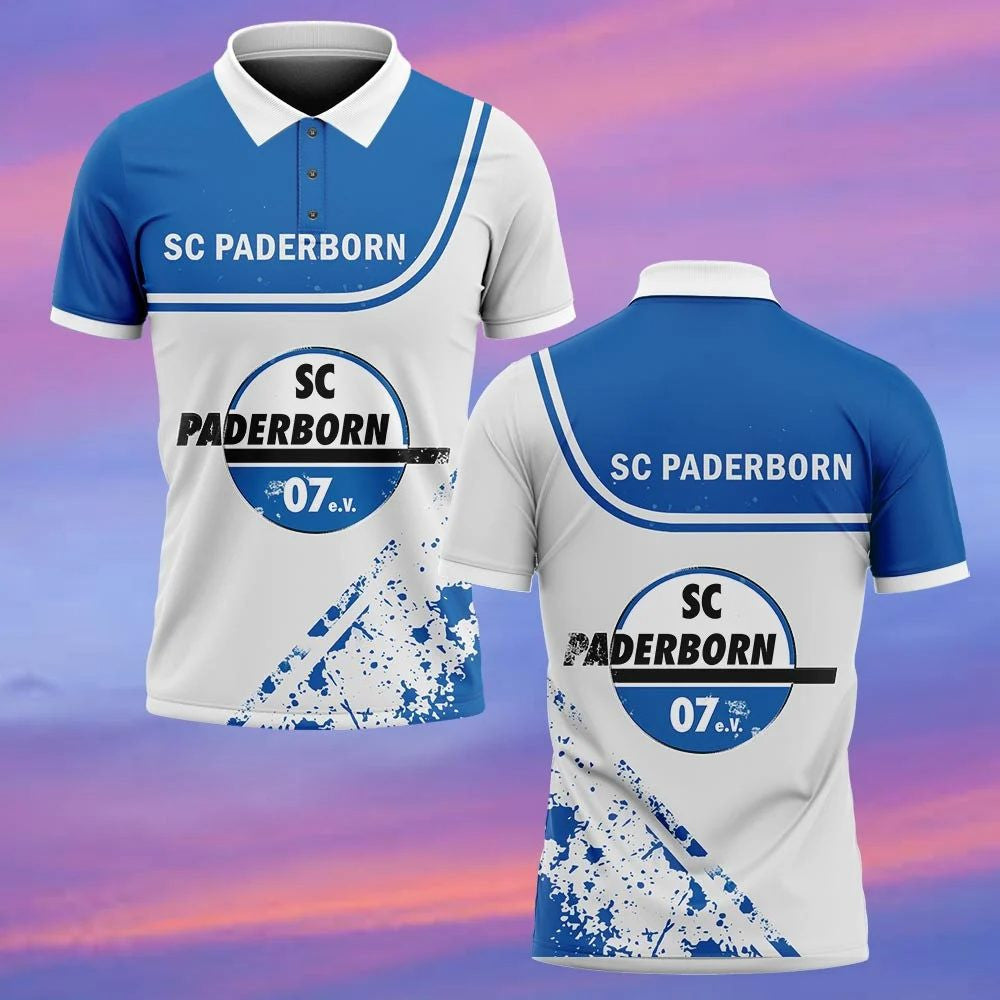 SC Paderborn 07 Poloshirt Neue Edition Blau