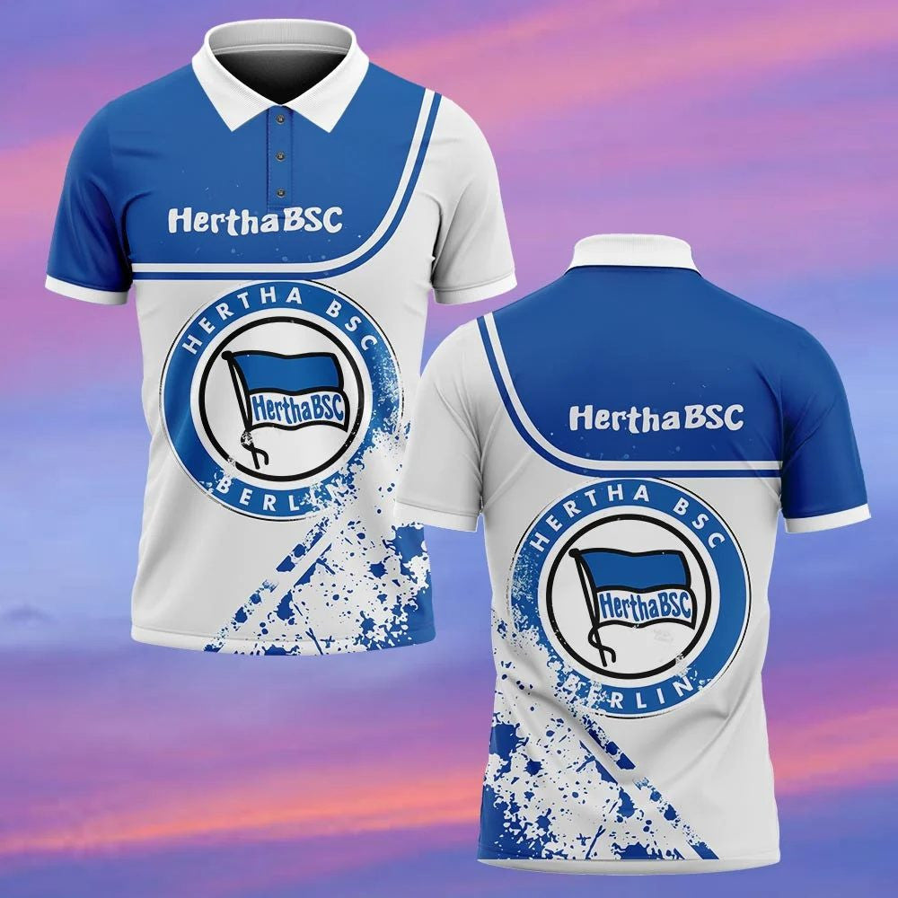 Hertha BSC Poloshirt Neue Edition Blau