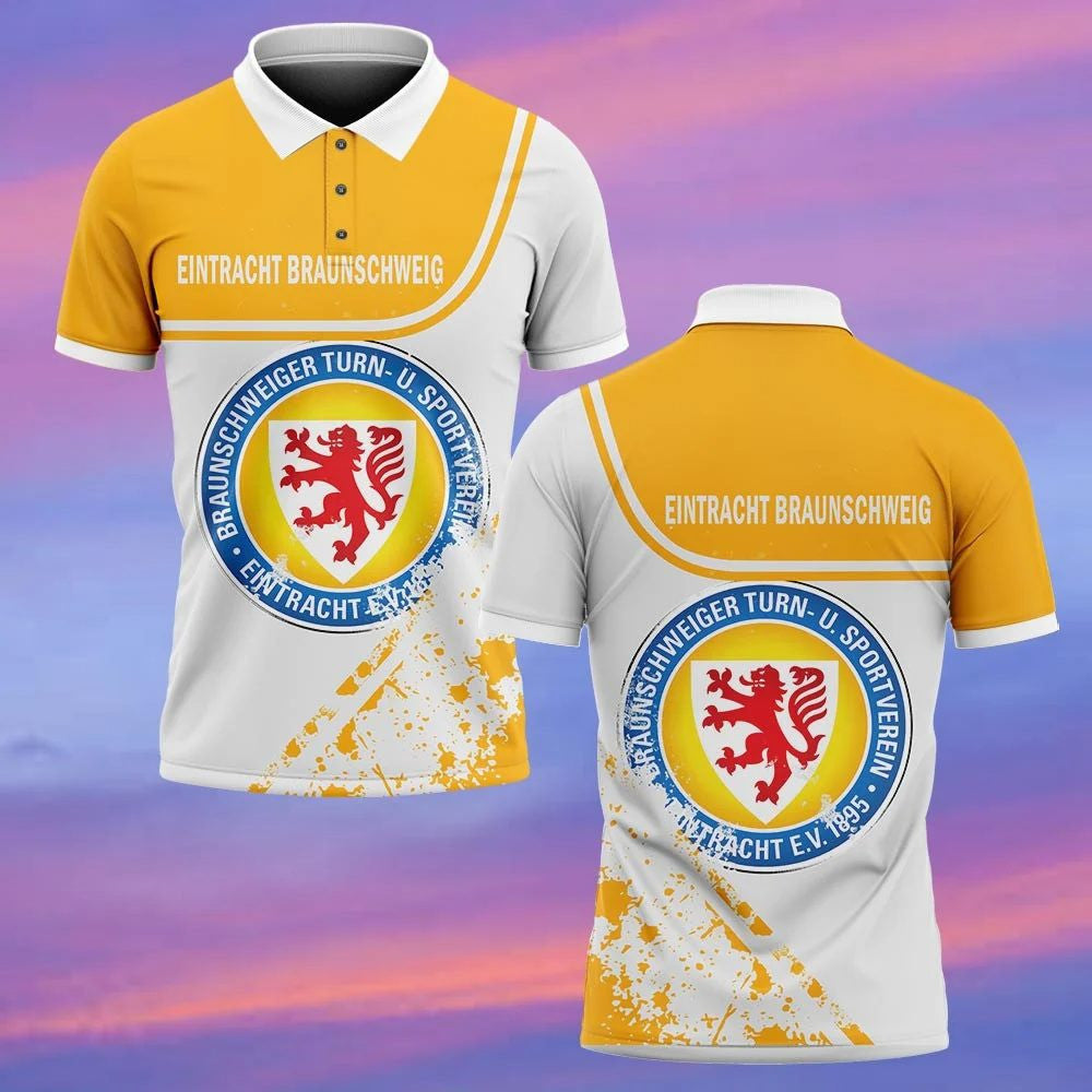 Eintracht Braunschweig Poloshirt Neue Edition Gelb