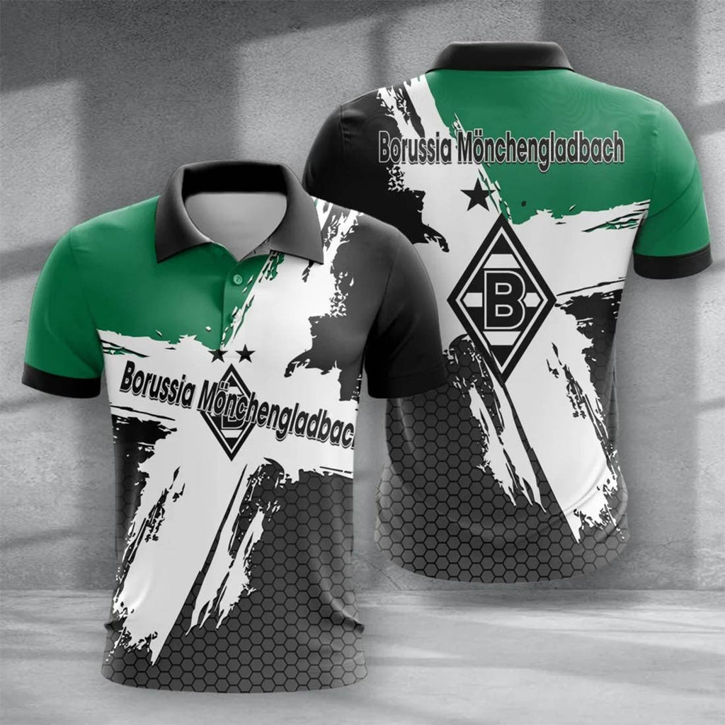 Borussia Mönchengladbach Poloshirt Limitierte Edition Grün